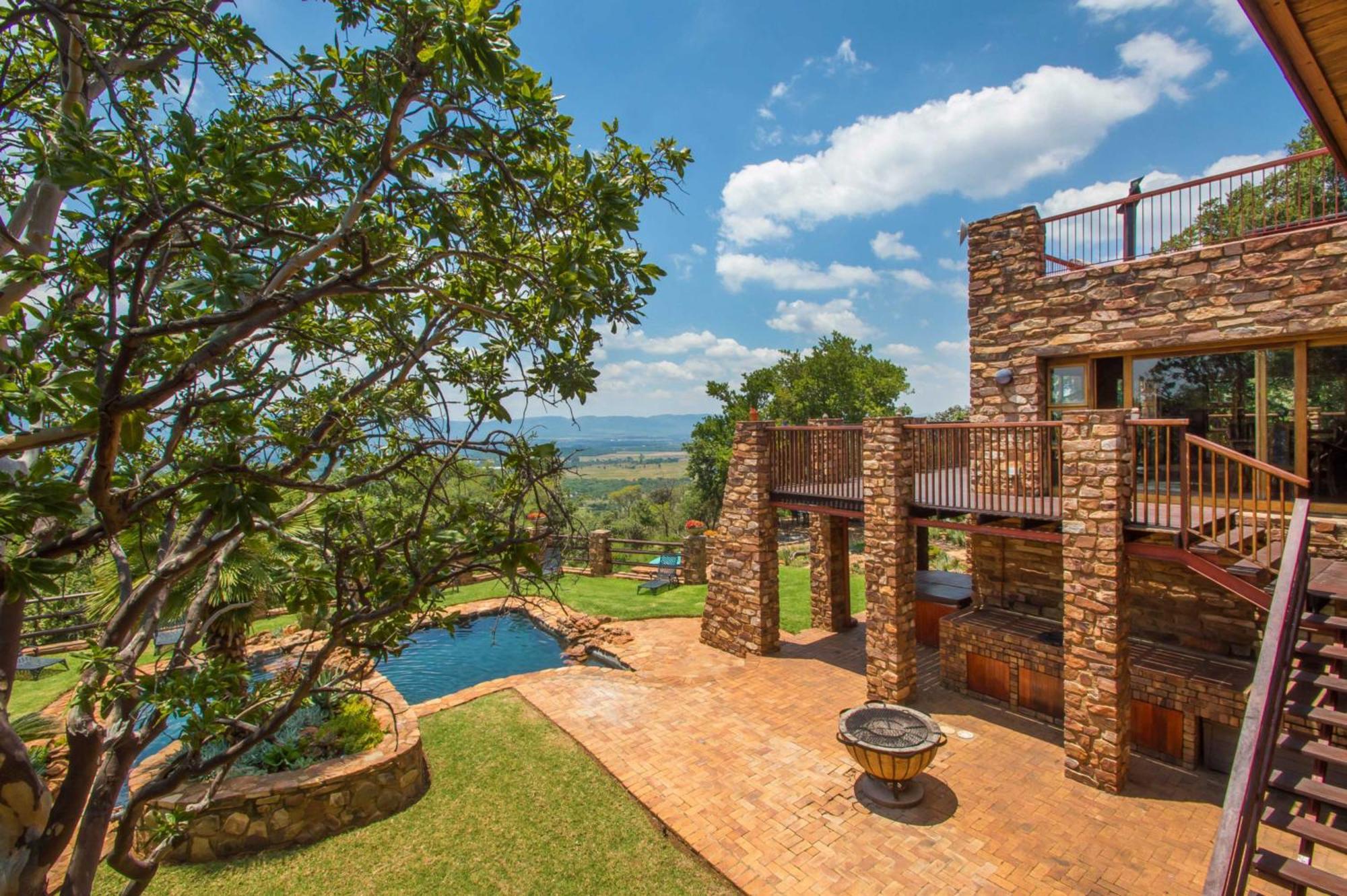 Idwala Le Ingwe Lodge Hekpoort Bagian luar foto